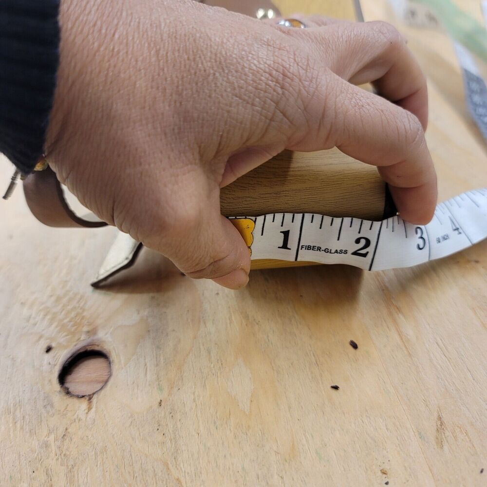 Sam Edelman Bentlee Brown Leather Studded Open Toe Platform Wedge Sandals 8.5M - Picture 7 of 7